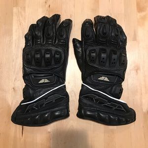 Fly Racing FL-2 black Motorcycle Gloves Small